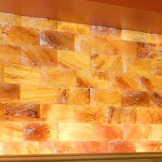 Mur de sel pour centre de bien-être - 8530 - Eliga - en kit / rétroéclairé / standard