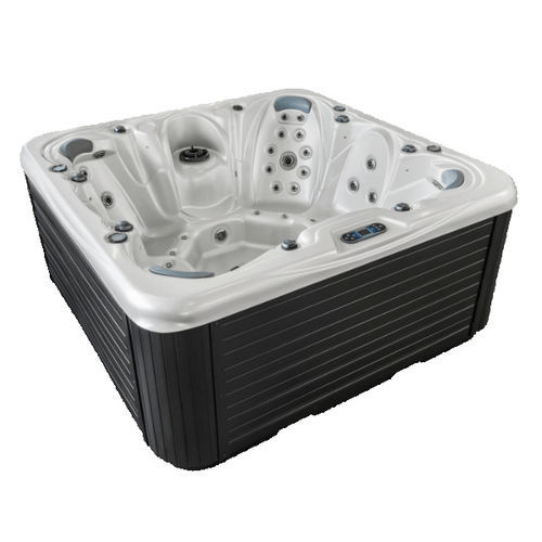 Spa hors-sol - HC 6 - Hanscraft - carré / 7 places / en acrylique