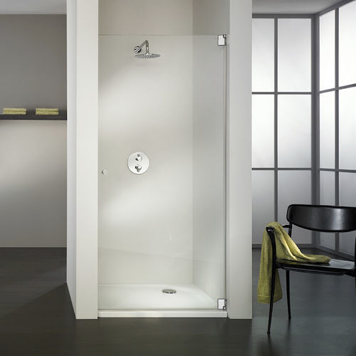 Cabine de douche en verre - KIENLE: K.01 - HSK - avec porte battante / en niche / résidentielle