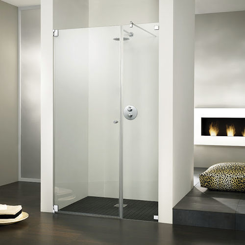 Cabine de douche en verre - KIENLE: K.02 - HSK - avec porte pivotante / fixe / en niche