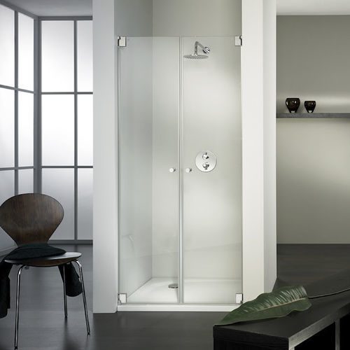 Cabine de douche en verre - KIENLE: K.05 - HSK - avec porte pivotante / en niche / résidentielle