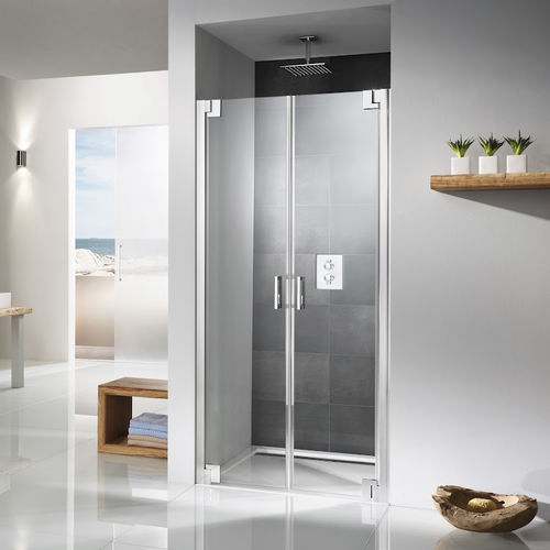 Cabine de douche en verre - K2P: 2107075 - HSK - avec porte pivotante / en niche / résidentielle
