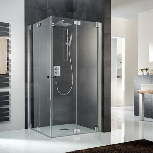 Cabine de douche en verre - K2P - HSK - pliante / d'angle / résidentielle