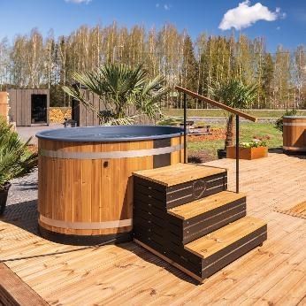 Spa hors-sol - PREMIUM STEADY FLOW - Kirami - rond / 6 places / 4 places