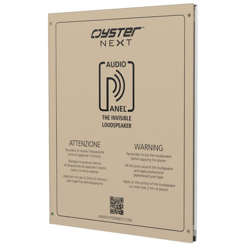 Enceinte murale - Sign S51 - Oyster Next Srl - invisible / pour home cinéma / professionnelle