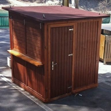 Kiosque commercial - MALAGA - Maderas Menur - d'extérieur / en bois / modulaire