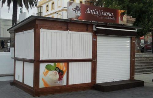 Kiosque commercial - ZARAGOZA - Maderas Menur - d'extérieur / en bois / modulaire