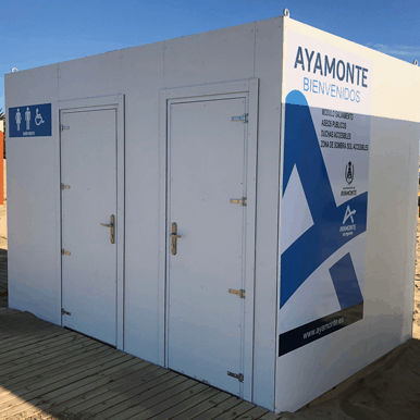 Module préfabriqué pour salle de bain - TENERIFE  - Maderas Menur