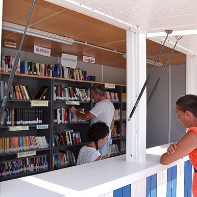 Kiosque commercial - ISLA CRISTINA - Maderas Menur - d'information / à journaux / d'extérieur
