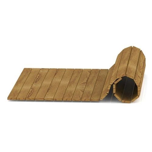 Passerelle en bois - ROLLER GATEWAYS - Maderas Menur - enroulable / modulaire