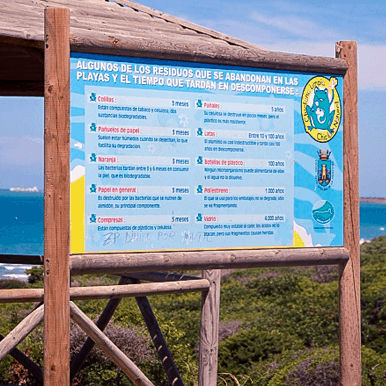 Panneau d'information pour espace public - HUELVA - Maderas Menur - à messages variables