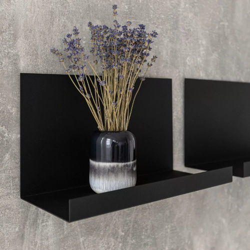 Étagère murale - BASIC  - IDDO - contemporaine / en tôle d'acier / de salle de bain