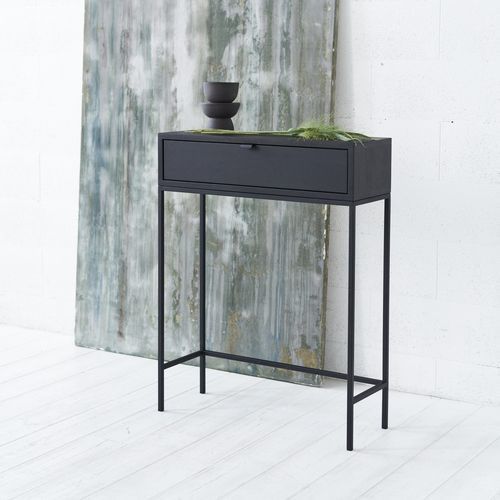Console contemporaine - HOLE  - IDDO - en chêne / en chêne naturel / en bois huilé