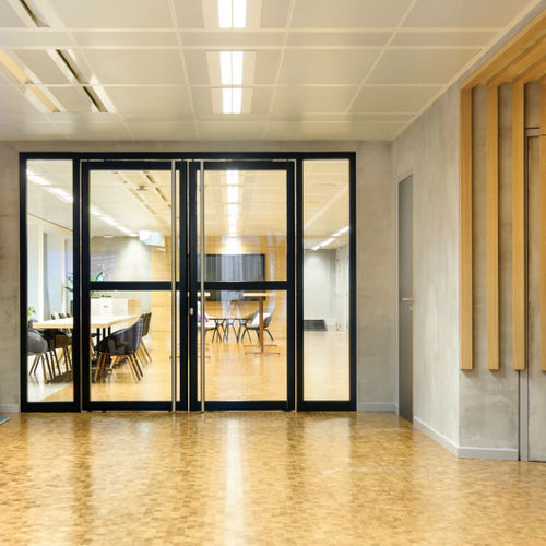 Porte d'intérieur - ClassicTeq - ERIBEL FRANCE - en aluminium / en acier / en inox