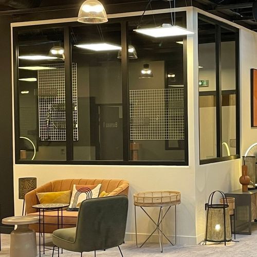 Cloison bord à bord - AluTeq E30 - ERIBEL FRANCE - fixe / en aluminium / professionnelle