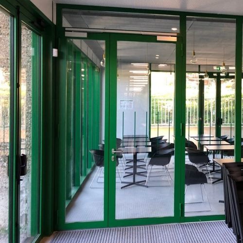 Porte d'intérieur - SteelTeq EI30 - ERIBEL FRANCE - en acier / battante / contemporaine