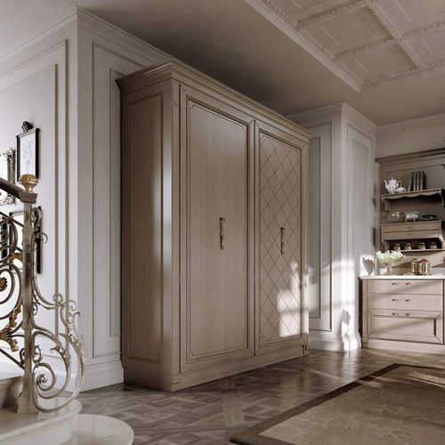 Armoire de rangement pour cuisine classique - Capri Classic - ARCARI ARREDAMENTI - en bois