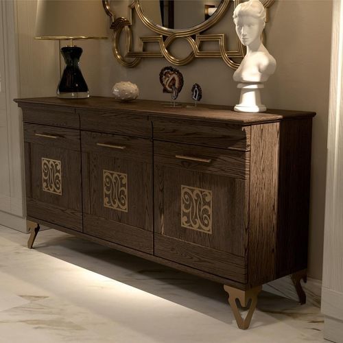 Buffet haut - Positano Classic - ARCARI ARREDAMENTI - de style / en bois / en métal