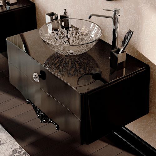 Meuble vasque mural - Tamigi Classic - ARCARI ARREDAMENTI - en bois / classique / sans porte