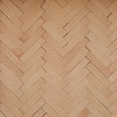 Brique de pavage - AO BAIXO - CANDIGRES - repressée / lisse / marron