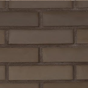 Brique pour façade - Antracite - CANDIGRES - pleine / lisse / anthracite