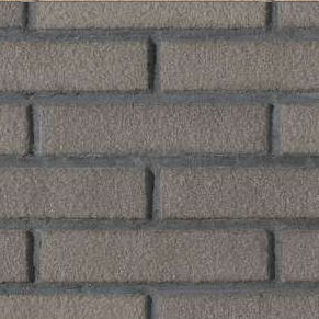 Brique pour façade - Antracite - CANDIGRES - pleine / à relief / marron