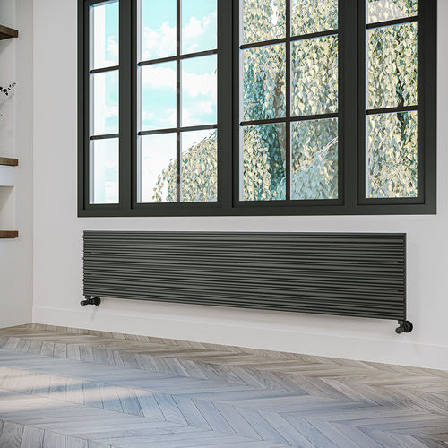 Radiateur horizontal - BAMBOO - LOJIMAX - à eau chaude / 751 w...1000 w / 3501 w...4000 w