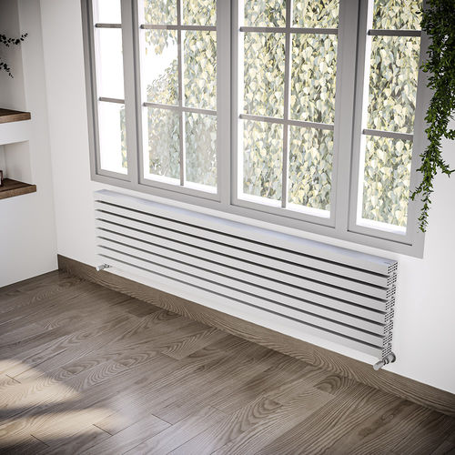 Radiateur horizontal - OPAL PLUS - LOJIMAX - à eau chaude / 751 w...1000 w / 3501 w...4000 w