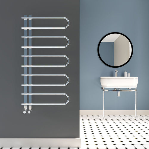 Radiateur sèche-serviettes à eau chaude - CORTE - LOJIMAX - 0...500 w / 1501 w...2000 w / contemporain