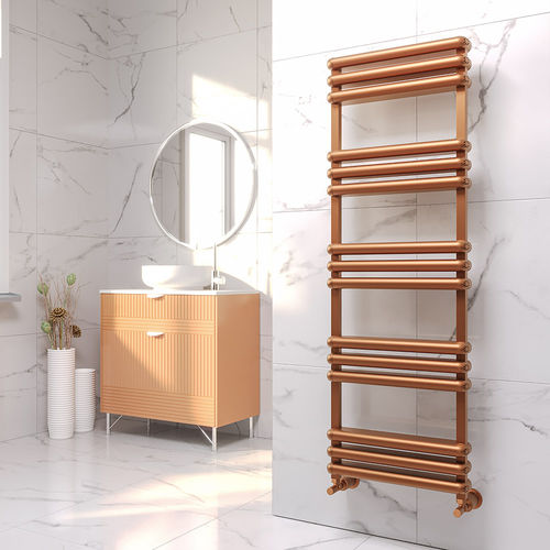 Radiateur sèche-serviettes à eau chaude - ODDE - LOJIMAX - 0...500 w / 1501 w...2000 w / contemporain