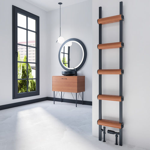 Radiateur sèche-serviettes à eau chaude - TIANNA LINE - LOJIMAX - 0...500 w / 1501 w...2000 w / contemporain