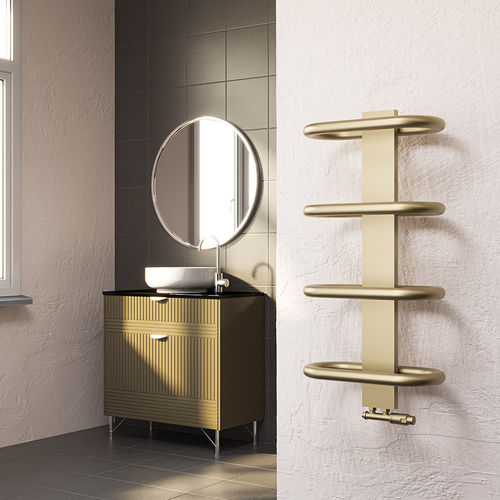 Radiateur sèche-serviettes à eau chaude - TEOS - LOJIMAX - 0...500 w / 1501 w...2000 w / contemporain