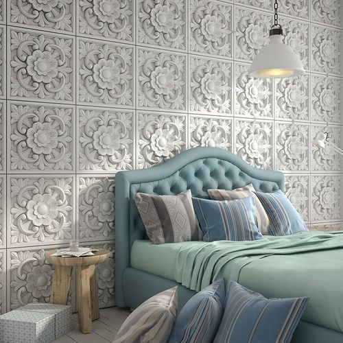 Panneau décoratif de revêtement - Vintage - DECIMIN GmbH - mural / ignifuge / en ciment