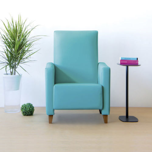 Fauteuil contemporain - DUNCAN - Seniorcare - en tissu / en bois massif / avec dossier haut