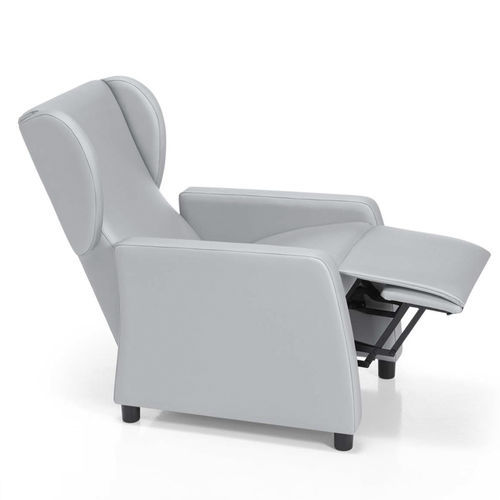 Fauteuil relax classique - LINA - Seniorcare - en tissu / en bois massif / avec repose-pieds
