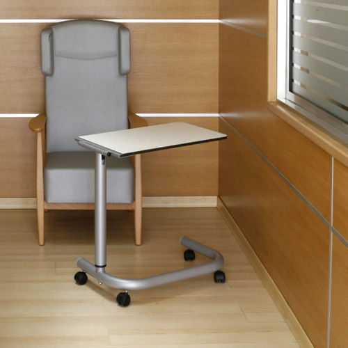 Table d'appoint contemporaine - MULTI - Seniorcare - en bois / avec piètement en métal / rectangulaire