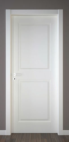 Porte d'intérieur - Plus - Albadoors - en MDF / en sapin / battante