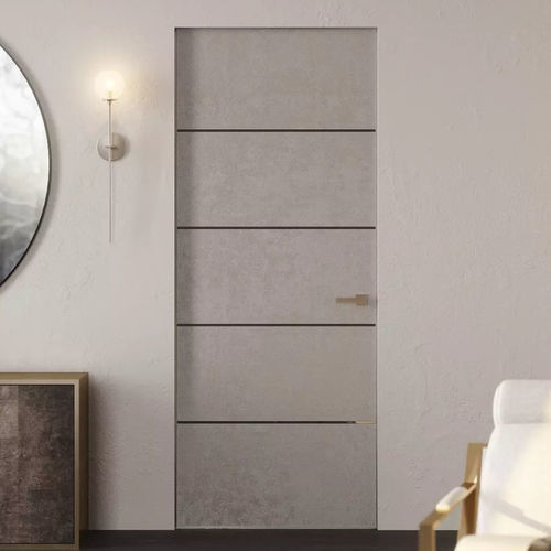 Porte d'intérieur - ET-04/ ET-04 AL - IN WOOD LLC - en bois / battante / contemporaine