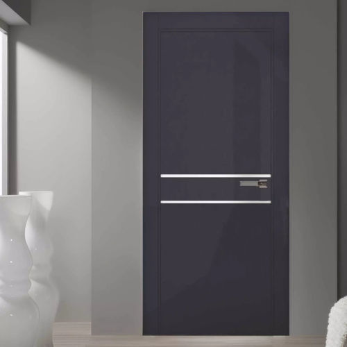 Porte d'intérieur - Moderno - IN WOOD LLC - en bois / battante / contemporaine