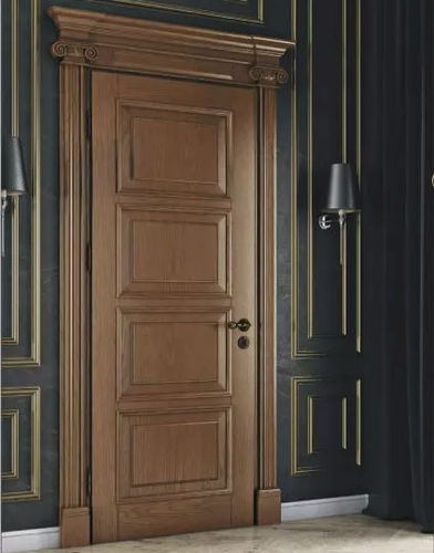 Porte d'intérieur - ELIZABETH - IN WOOD LLC - en bois / battante / classique