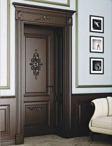 Porte d'intérieur - ELIZABETH II - IN WOOD LLC - en bois / battante / classique