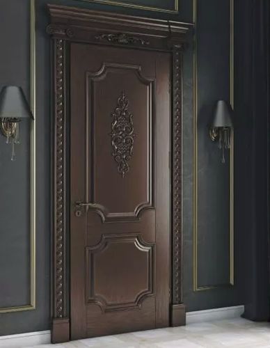 Porte d'intérieur - JANE - IN WOOD LLC - en bois / battante / classique
