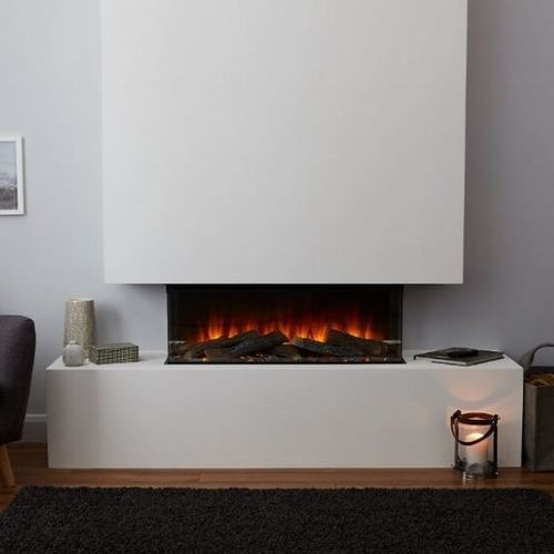 Insert de cheminée à 3 faces - Forest 870 - British Fires Ltd - électrique / contemporain / télécommandé