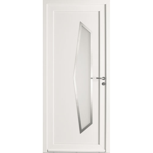 Porte d'entrée - Orpin - USINE-ONLINE - en PVC / battante / contemporaine