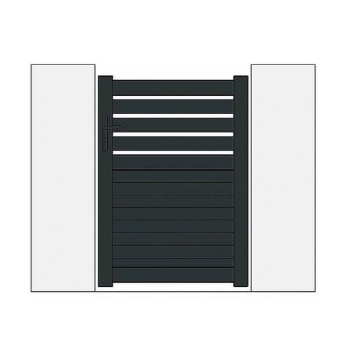 Portillon en aluminium - Danielle - USINE-ONLINE