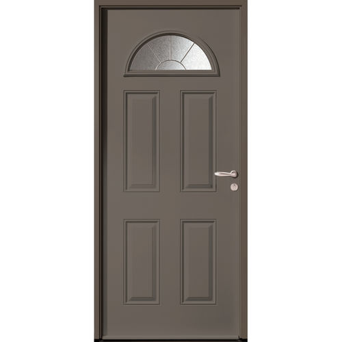 Porte d'entrée - Méridiane  - USINE-ONLINE - en acier / battante / contemporaine