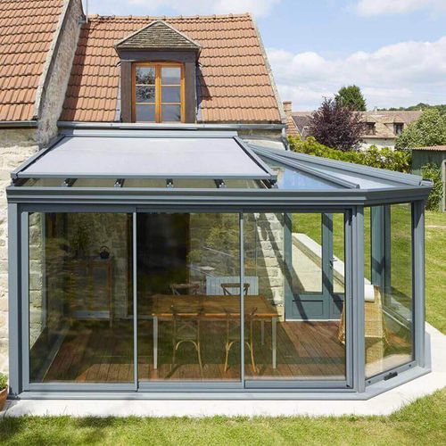 Store de toit - XL - USINE-ONLINE - enrouleur / pour véranda / pour pergola