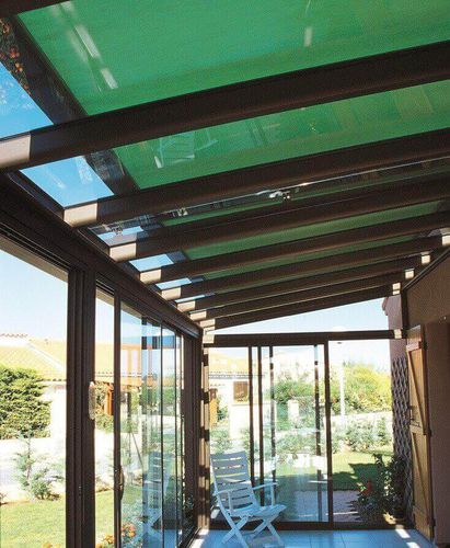 Store de toit - USINE-ONLINE - enrouleur / pour véranda / pour pergola