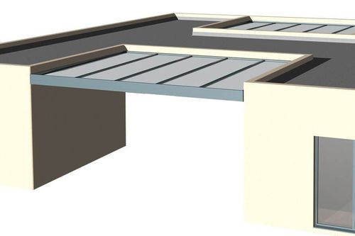 Abri de voiture sur mesure - 569 - USINE-ONLINE - toit en panneau sandwich / en aluminium / 1 place