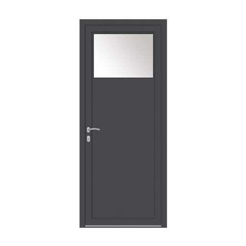 Porte de service - KAWNEER - USINE-ONLINE - en aluminium / battante / contemporaine